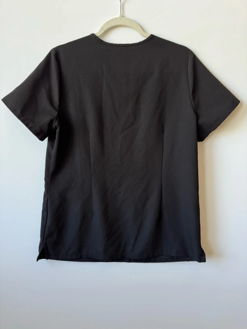FIGS Casma Three-Pocket Scrub Top Black M